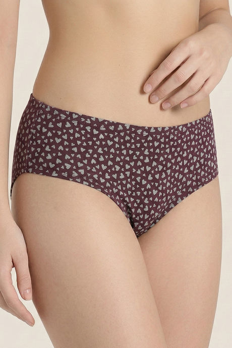 Zivame Regular Rise Full Coverage Hipster Panty (Pack of 3) - Multicolor — image 12